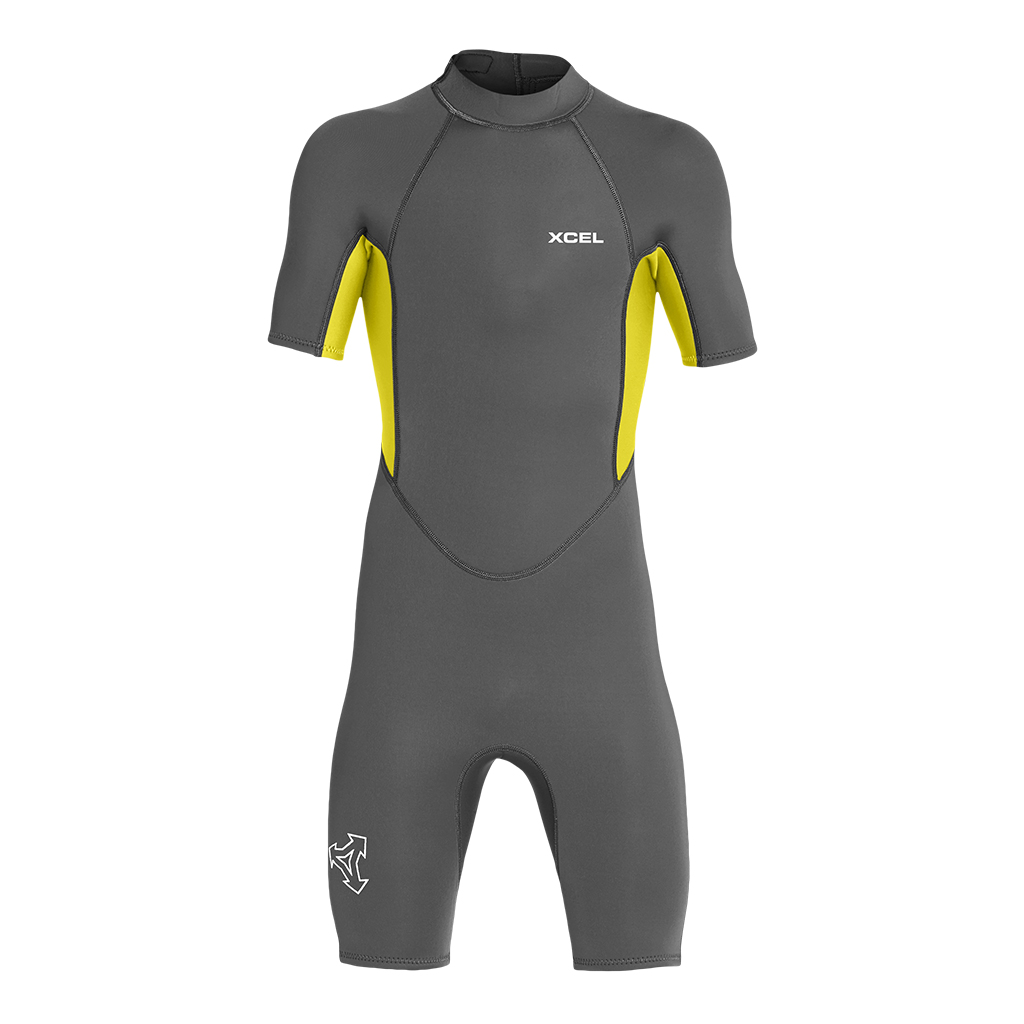 2mm Kids Axis Shorty Wetsuit Graphite
