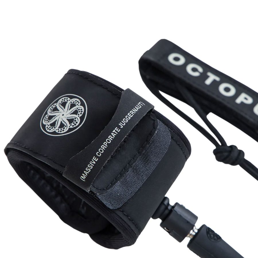 OCTOPUS – Mission: 7ft Control Surf Leash – Black