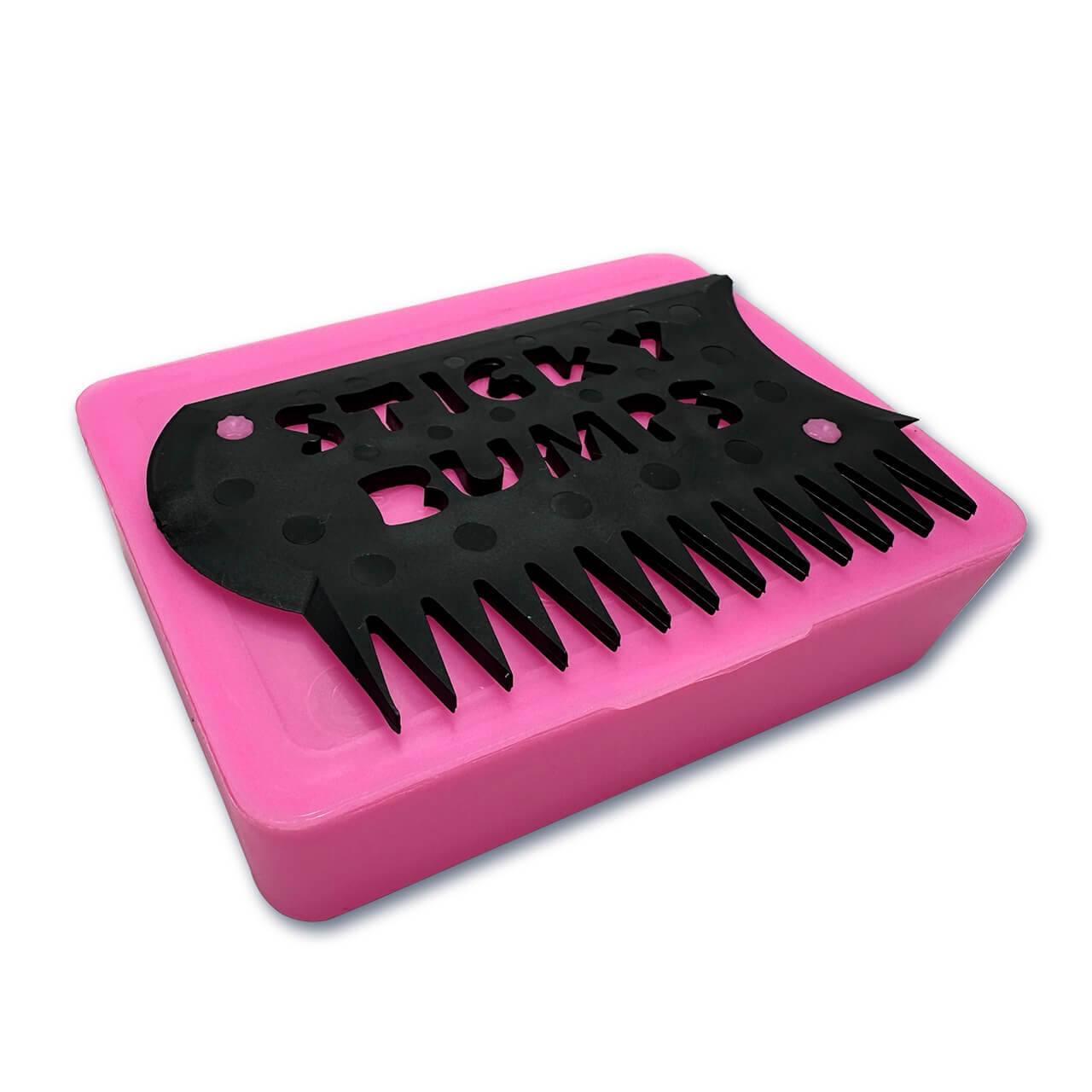 Sticky Bumps Wax Box & Comb - Pink (24 Units)