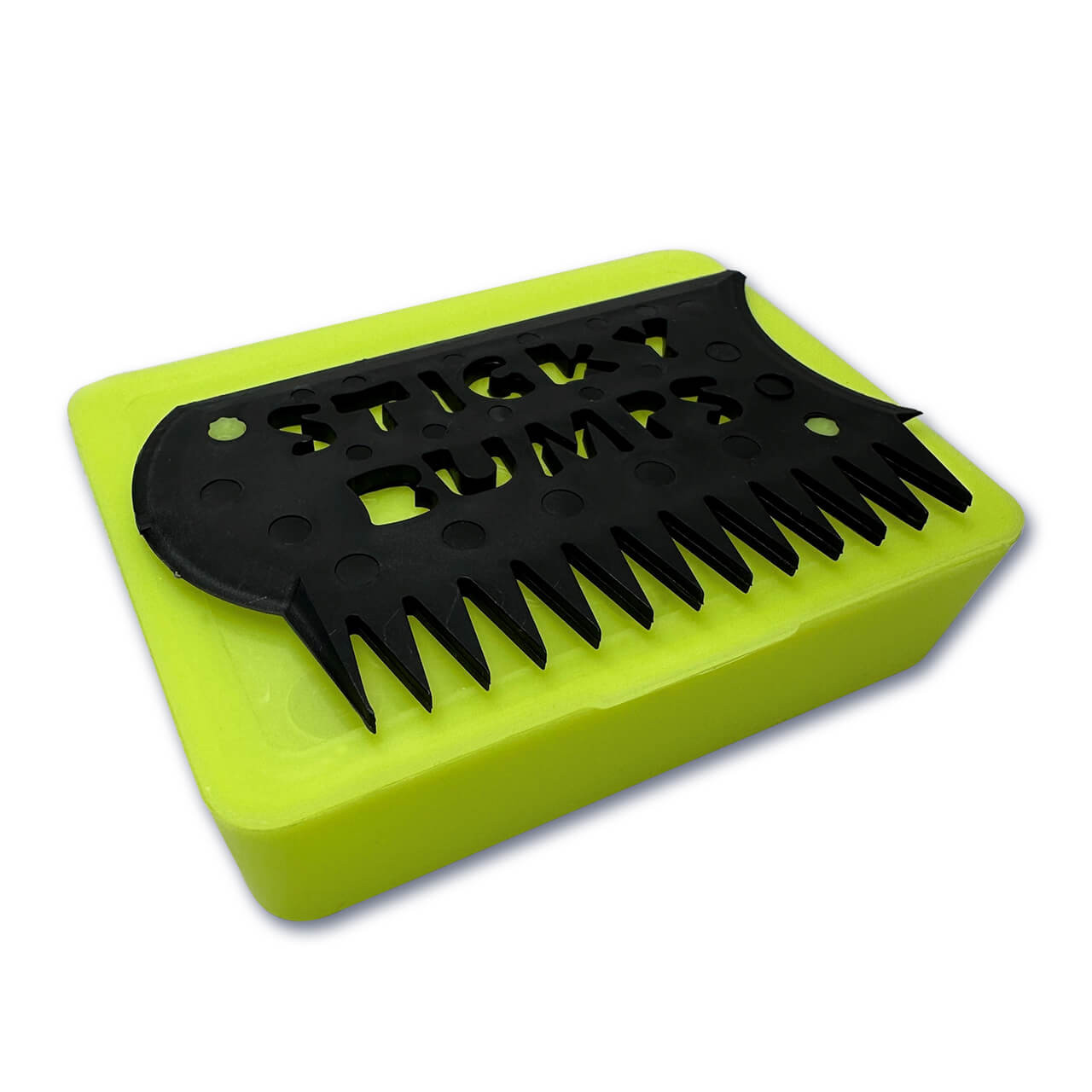 Sticky Bumps Wax Box & Comb - Yellow (24 Units)