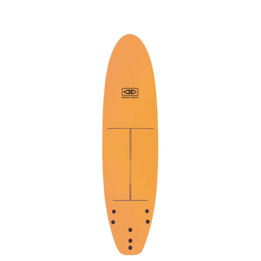 7'6 SSB School Softboard -  Saffron