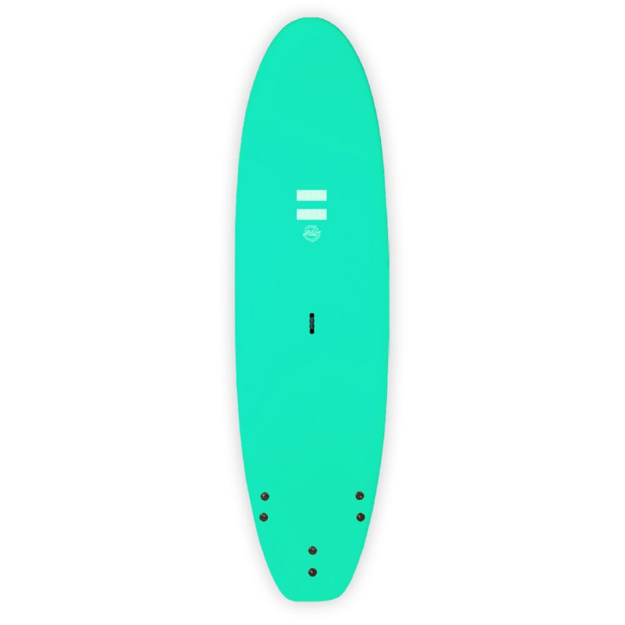 9'0 Indio Easy Going Softboard - Turquoise