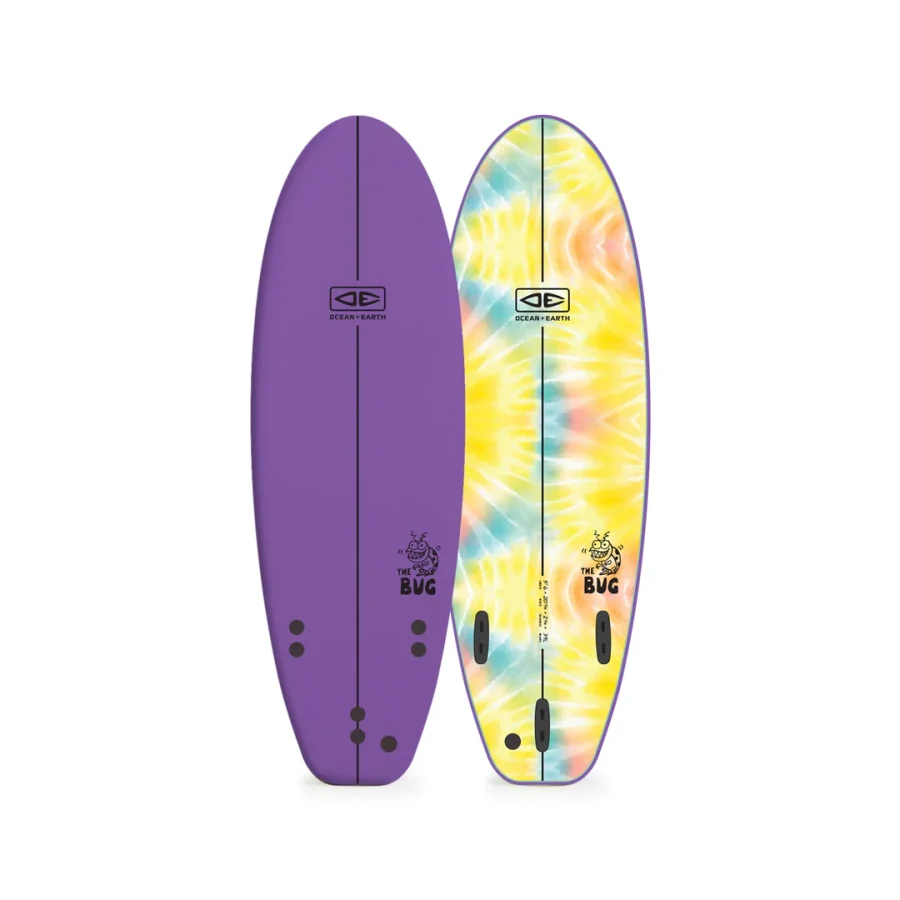 5'6 Bug Softboard – Purple