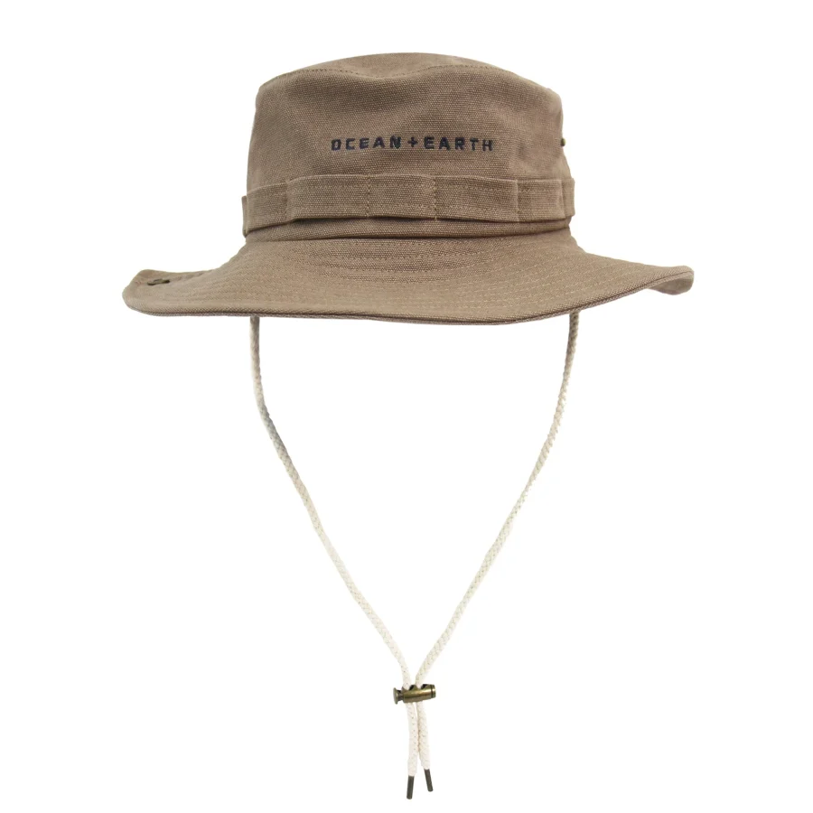 Wide Brim Hat - Stone