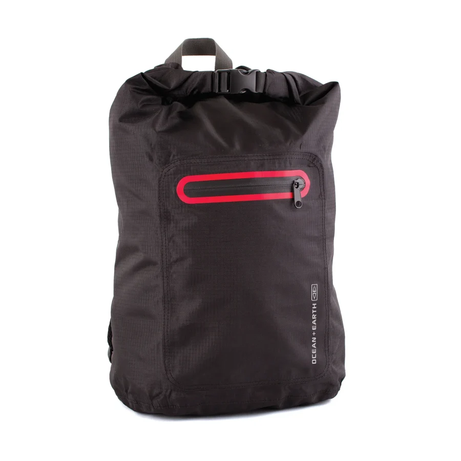 O&E Travel Lite Waterproof Backpack Black