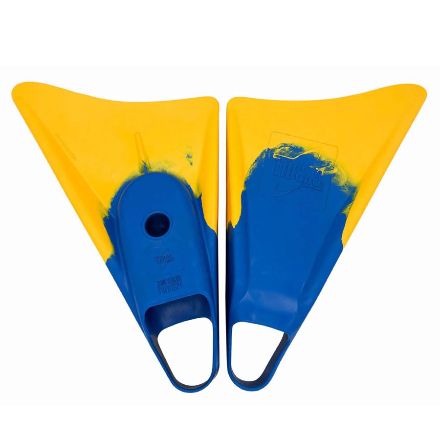 Gyroll Swim Fins - Blue / Yellow